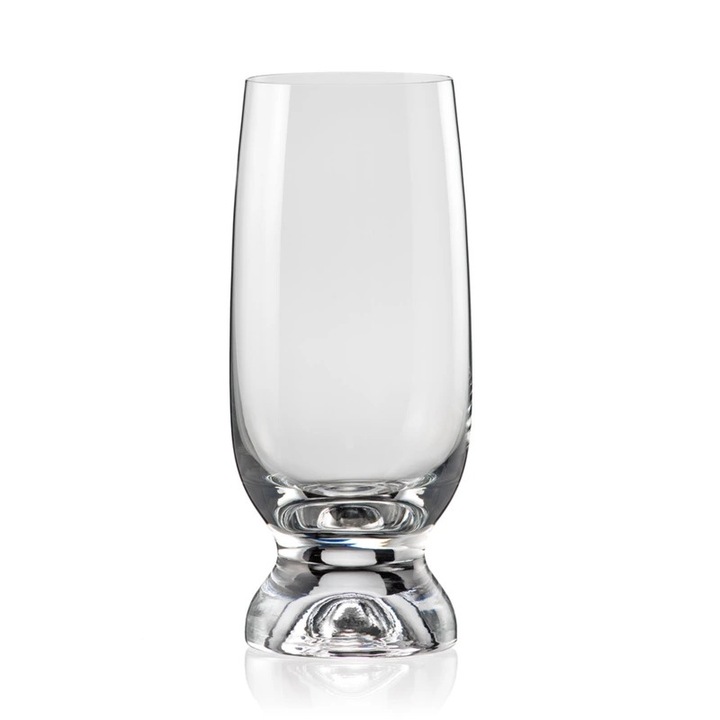 Crystalex Gina söröspohár készlet 350 ml, 6 darab, kristályüveg, ólommentes