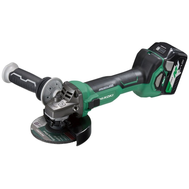 Polizor unghiular, HiKOKI G3613DA WRZ, 36V, 125mm, 2 acumulatori, valiza HITSYSTEM