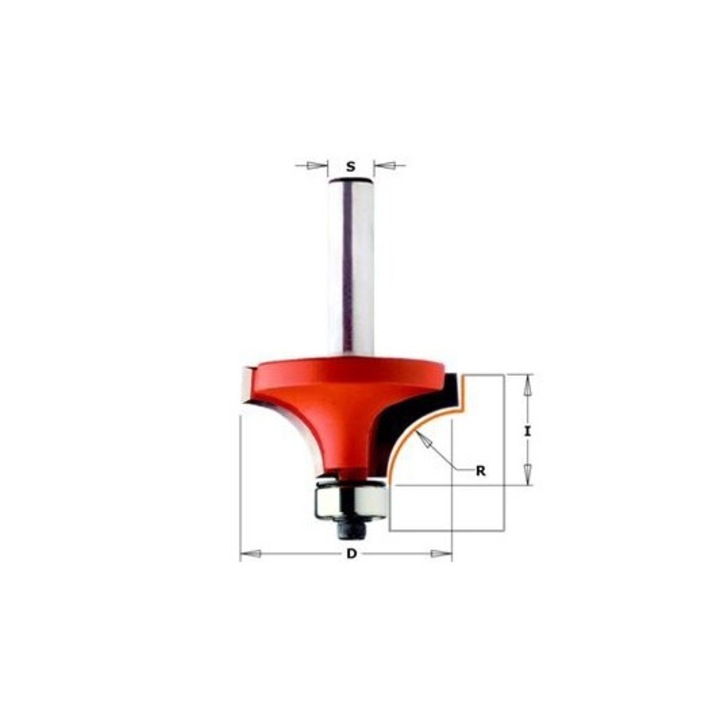 Freza CMT 738.167.11, 16.70x12.70mm, 2 dinti, 6mm