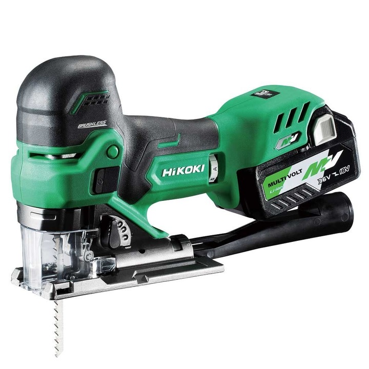 Fierastrau electric HiKOKI CJ36DB WRZ, 36V, 800-3500 rpm, 2,7kg, cu LED si valiza de transport