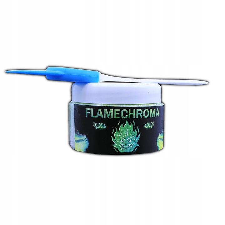 Pasta de colorare a flacarii pentru sistemul de evacuare, FLAMECHROMA, verde, 150ml