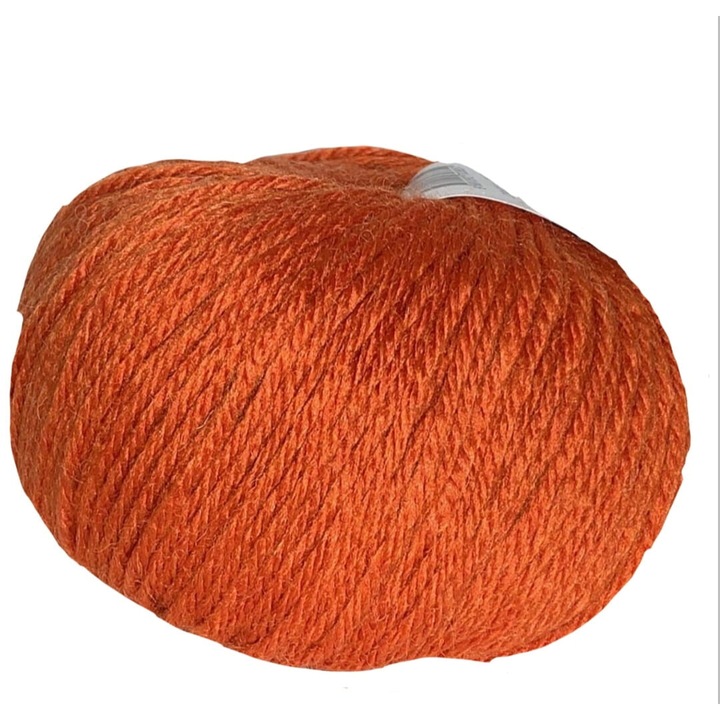 Gazzal Baby Wool XL textilfonal, 50g, 100m, 40% poliakril, 40% gyapjú, 20% kasmír, narancssárga