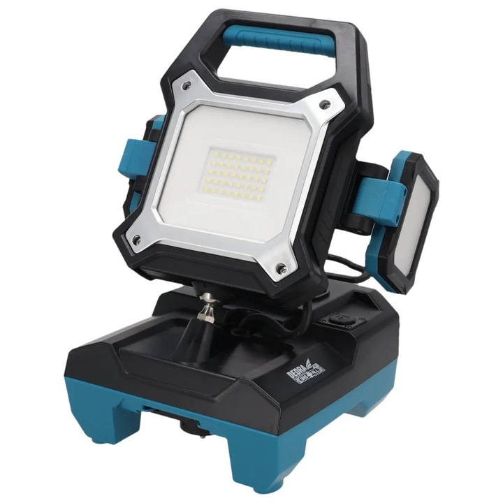 Műhelylámpa (akkumulátor és töltő nélkül), LED, 2700Lm, szín 6500K, 18V Dedra