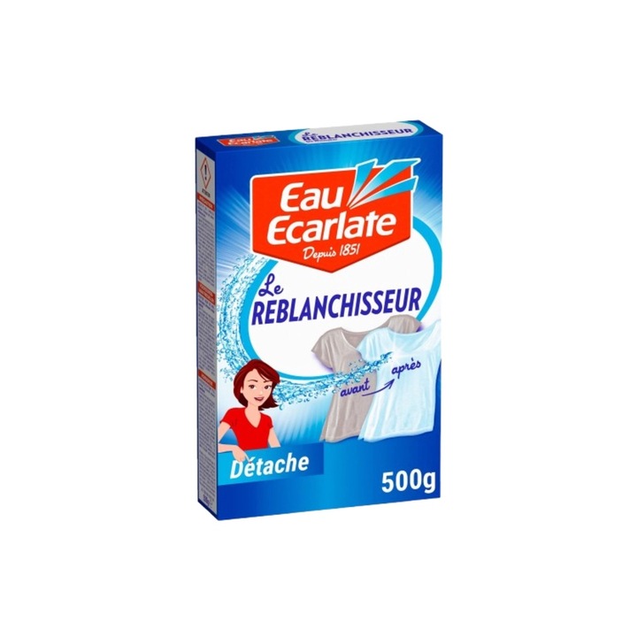 Pudra pentru albirea hainelor Eau Ecarlate, 500 g