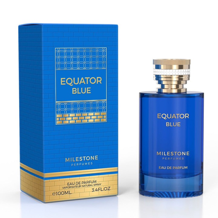 Emper Equator Blue Eau de Parfum, Férfi, 100 ml