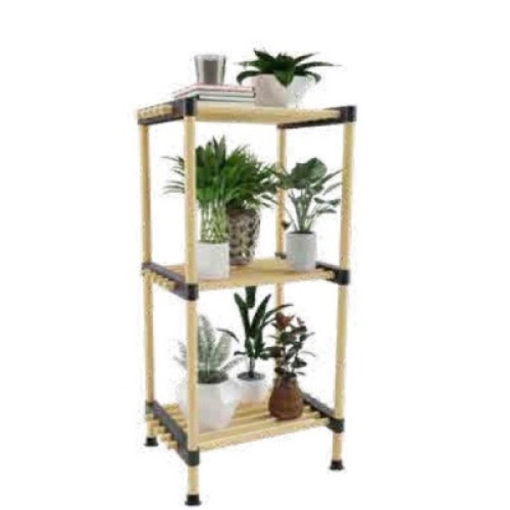 Raft modular cu 3 etajere, SEOWOOD, SEO 8167, 72 cm