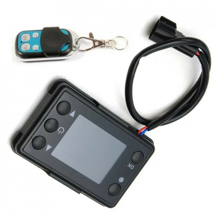 Távirányítós kijelző új Sirocco modellekhez (12/24/220V)