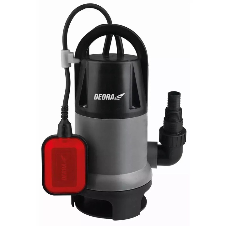 Pompa submersibila DED8843A, Dedra, 900W, apa curata si murdara, 14500 l/h, 10m, IPX8
