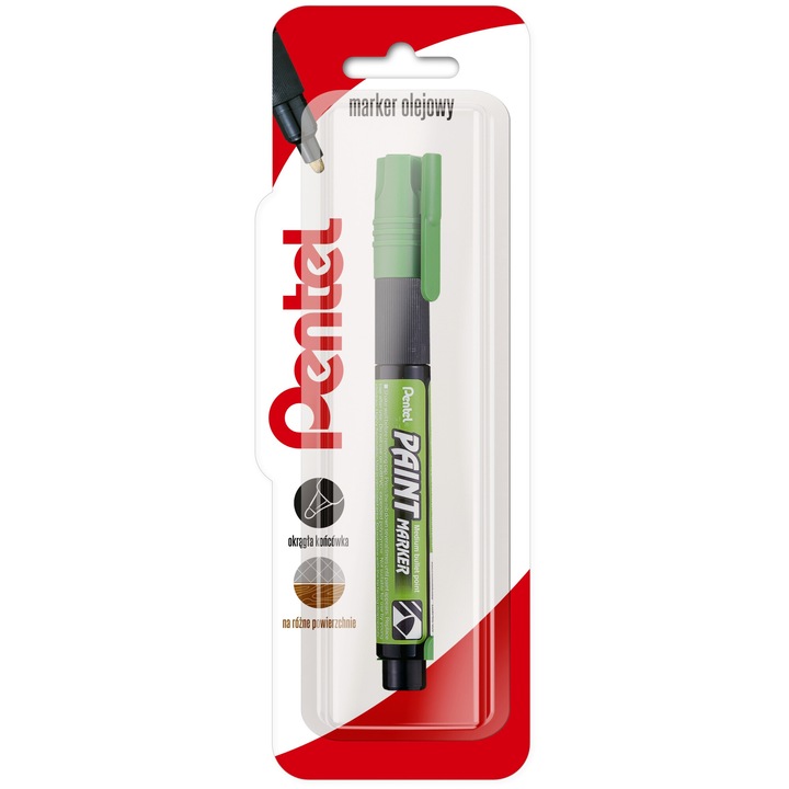 Маркер Pentel MMP20m, зелен, 2.5-2.9 mm, 8.7 ml