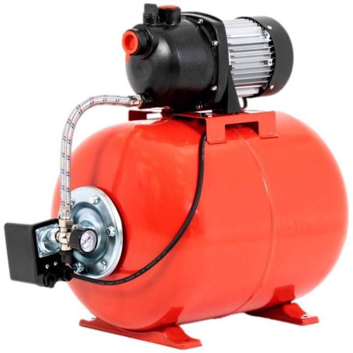 Hidrofor Lider FH1250 cu rezervor 50L, 1200W, 4600 l/h, pentru irigatii