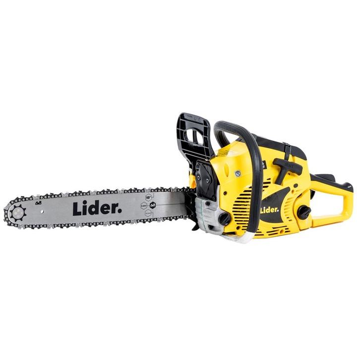 Fierastrau cu lant Lider RG5318-B4, 2,7 KM, 45 cm, 5,1 kg, sistem anti-vibratii
