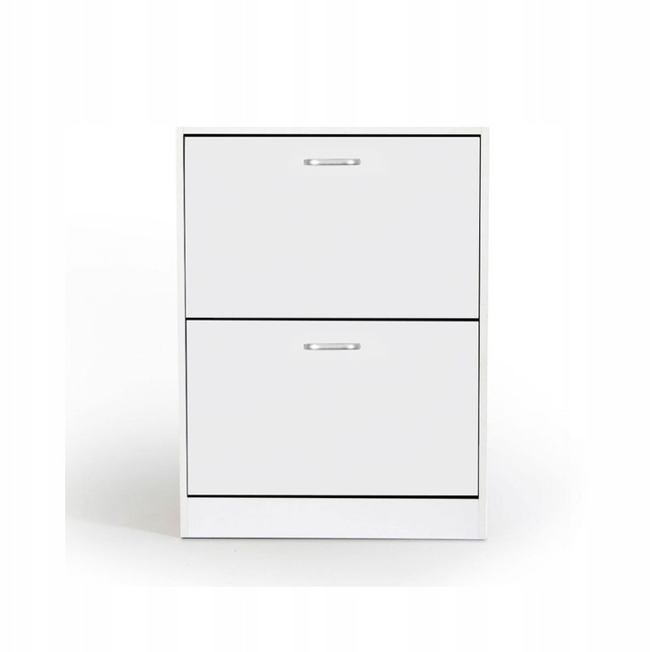 Шкаф за обувки Jumi, ПДЧ, бял