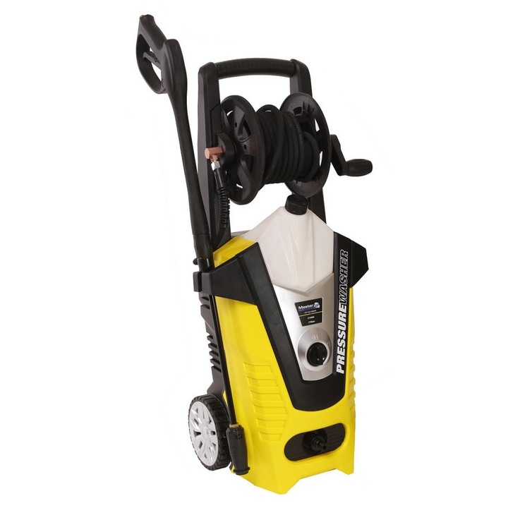 Aparat spalat cu presiune Mastercut HP18210BHR, 170 bar, 420 l/h, 2100W, cu recipient detergent, greutate 14,5 kg