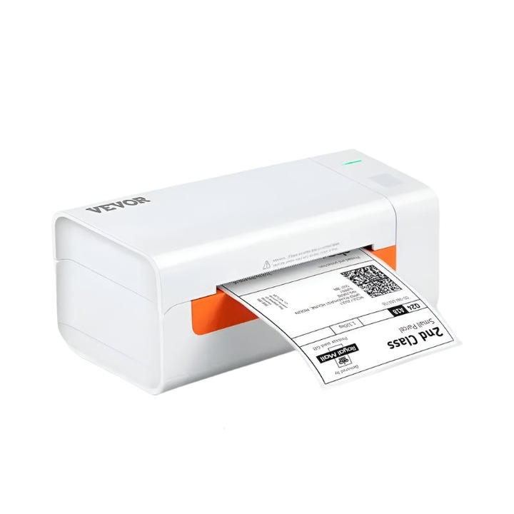 Термопринтер за етикети, 203dpi, 150 mm/s, бял