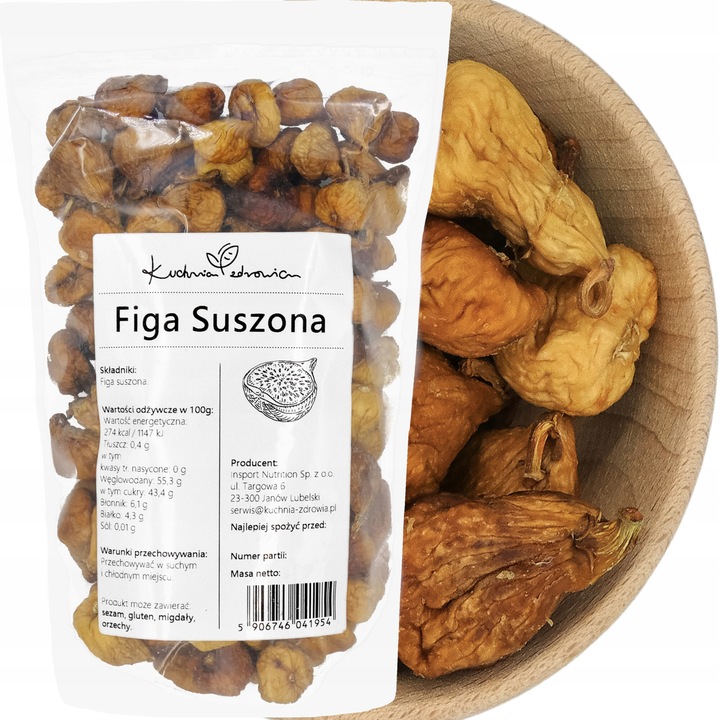 Smochine uscate - Kuchnia Zdrowia - Fara conservanti - Naturale - Fara aditivi inutili - Snack ideal - Ambalate ermetic cu fermoar - Doypack: 500g