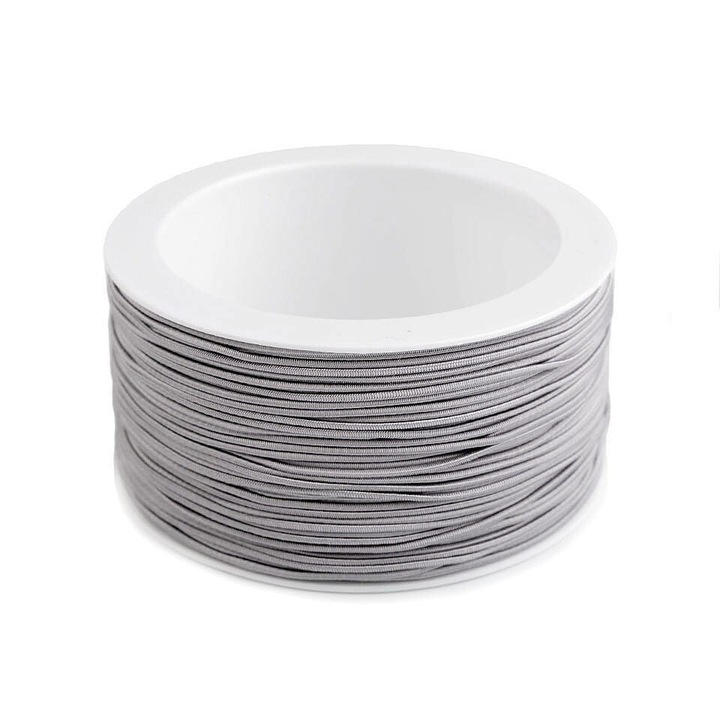 Elastic pentru palarie 1 mm, PEGA, 100 mb, alb