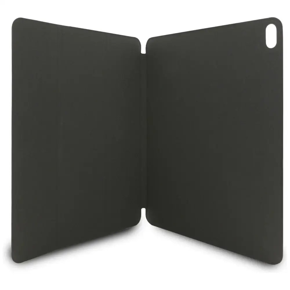 Husa Karl Lagerfeld Saffiano Magnetic Karl & Choupette compatibila cu iPad Air 13 inch 2024, Negru