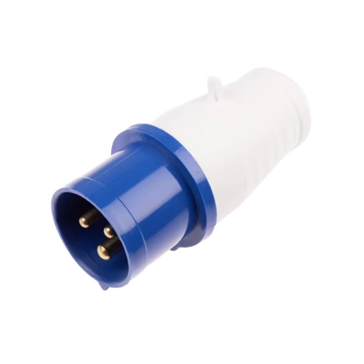 Priza CEE fara cablu pentru conectat rulota, CRT, Pro Camp, Tata, 16 A, 240 V, 3 Pini