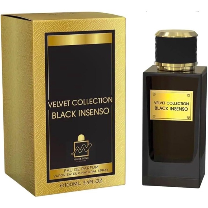 Парфюмна вода Velvet Collection Black Insenso, мъже, 100 мл