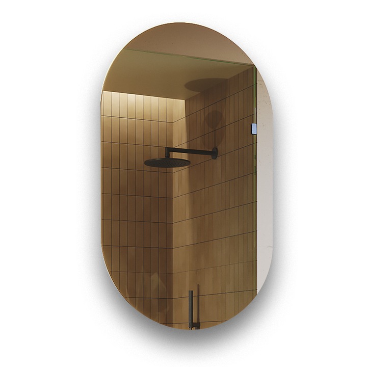 Огледало за баня с LED осветление Artforma 50x80 - Вертикално 38