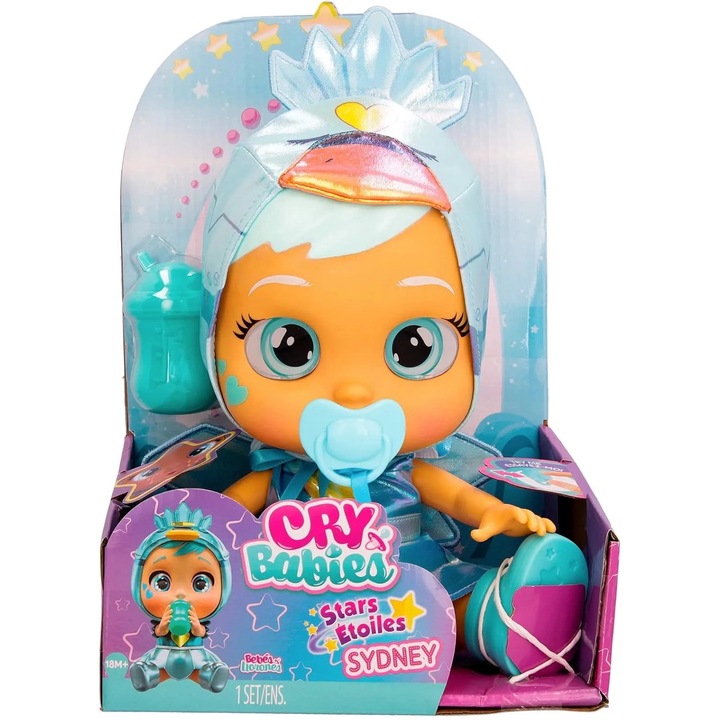 Кукла Cry Babies Stars Сидни, интерактивна със сълзи