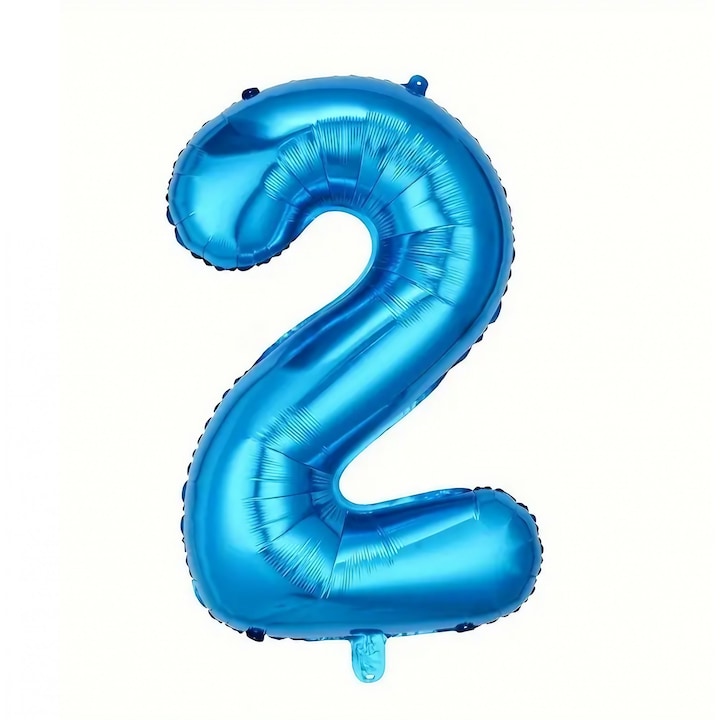 Фолиев балон Flippy, номер 2, 81 см, за въздух или хелий, син