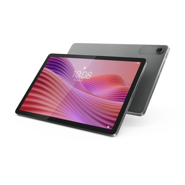 Таблет, Lenovo, Tab TB311FU, процесор Mediatek Helio G85 Octa-Core 1.8GHz, TFT LCD екран 10.1", 4GB RAM, 128GB Flash, 8MP, Wi-Fi 5, Bluetooth, Android 14 + Folio калъф (сив)