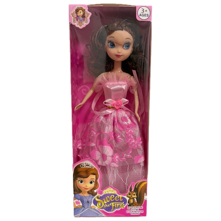 OEM Baba, Swett The First, 33 cm, rózsaszín