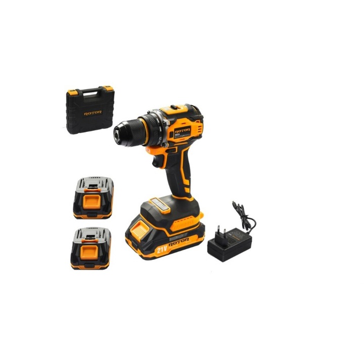 Autofiletanta pe acumulator ROTOR RD2A, 21V/2Ah, 2200 rpm