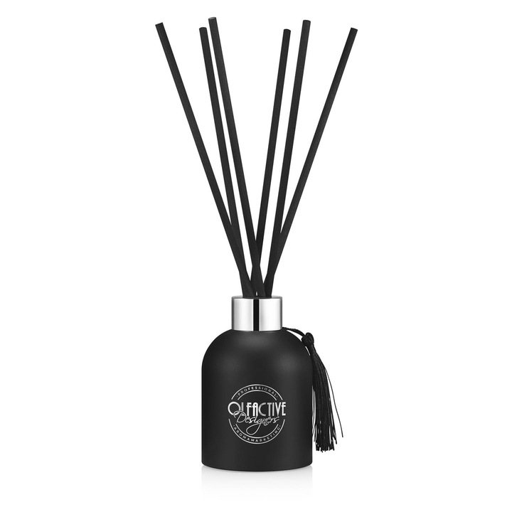 Dyfuzor parfumant Noir Coffee, Olfactive Designers, 250ml, sticla italiana, cu betisoare