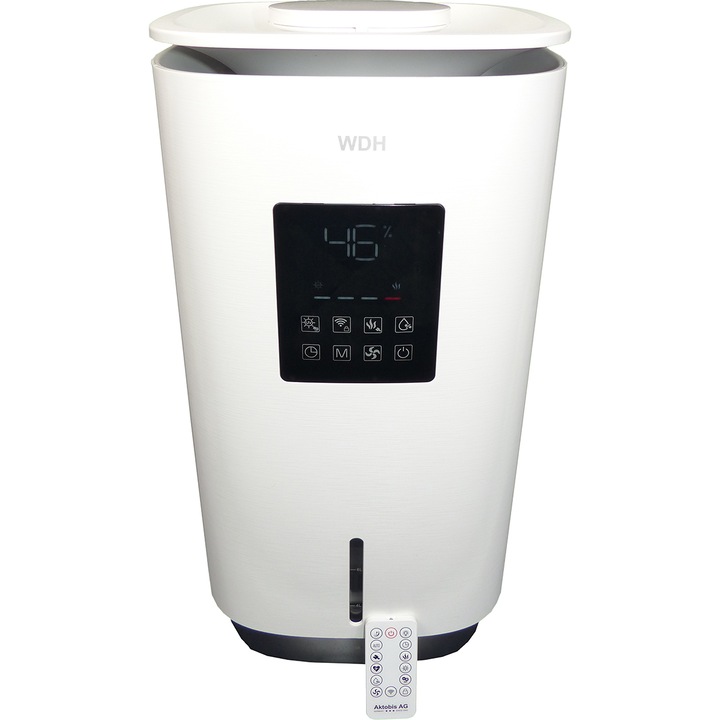 Овлажнител Air Purifier WDH-SE2303, дистанционно управление, UV стерилизация, WLAN, LED дисплей, 800 ml/час, площ 65 m²