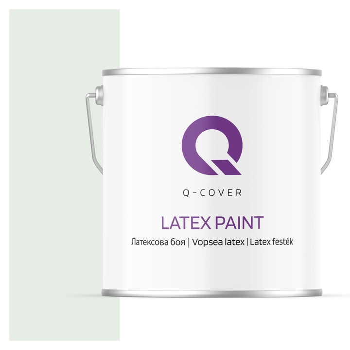 Латексова боя, Бяла със зеленикав оттенък H1881, Мат, 5L