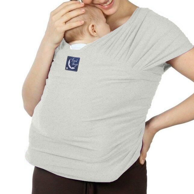 Wrap elastic - 100% bumbac subtire 500 x 50 cm Gri