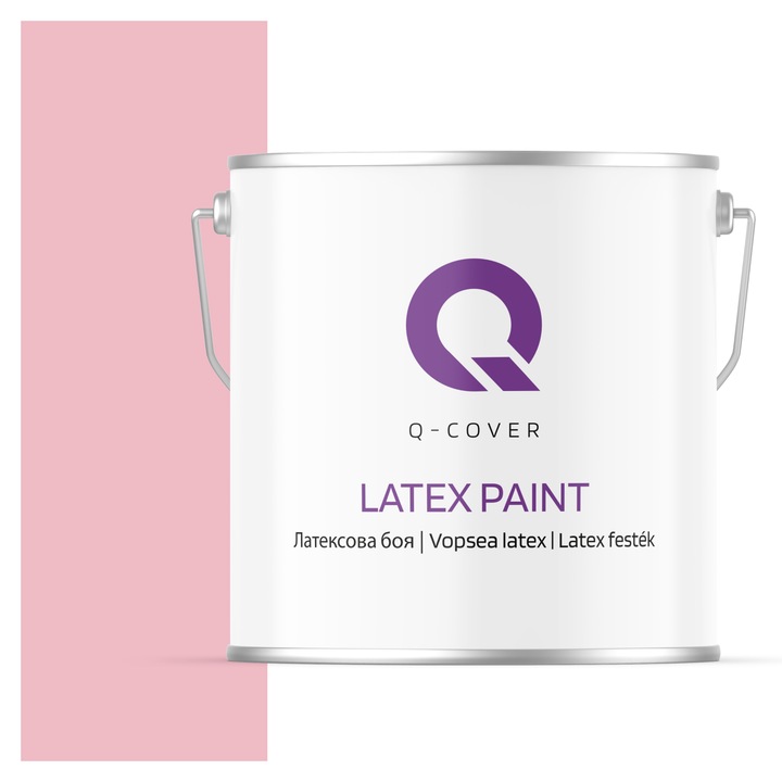 Latex festék, világos rózsaszín H3657, matt, 5L