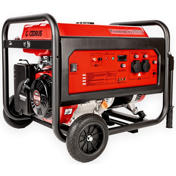 Generator electric Cedrus AG5-1F 5.5 kW, 5500W, cu sistem AVR, 230V, 82kg