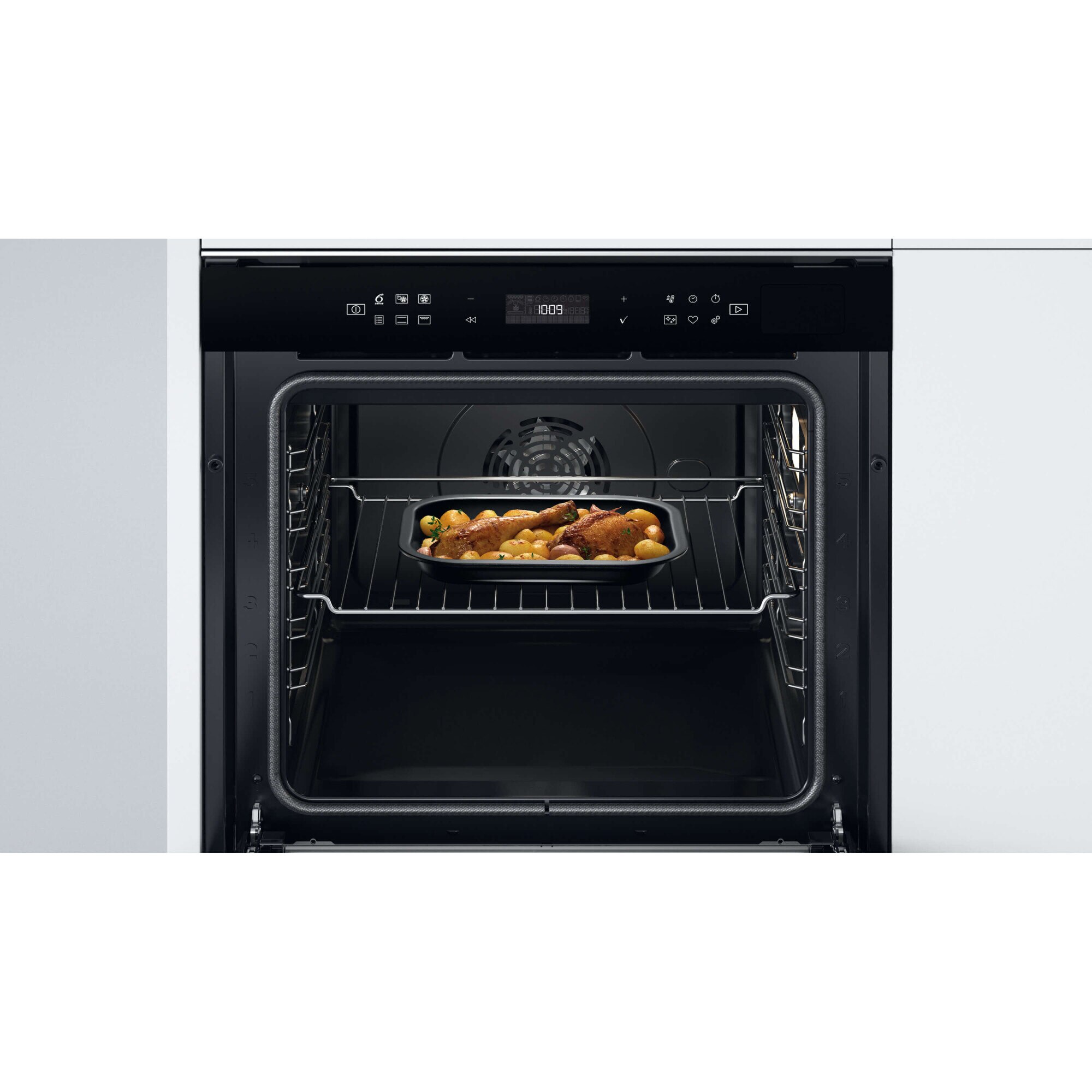Maxei Cook Cuptor incorporabil Whirlpool W7OS44S2HBL, Clasa A+, Capacitate 73 l ...