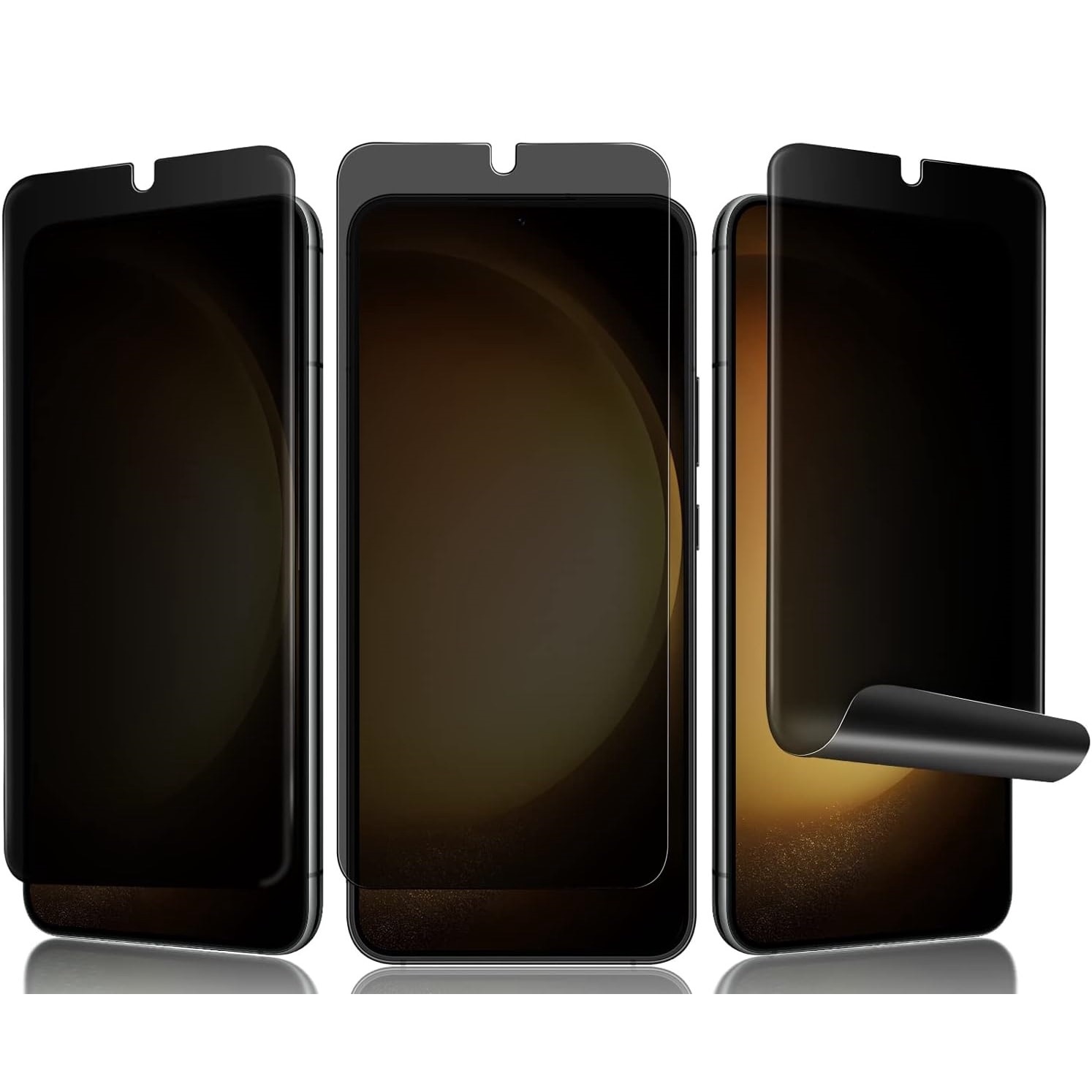 Folie de protectie ecran pentru Samsung Galaxy S26, Privacy Hydrogel din silicon, TPU, Perfect fit, acopera tot ecranul, ISAG