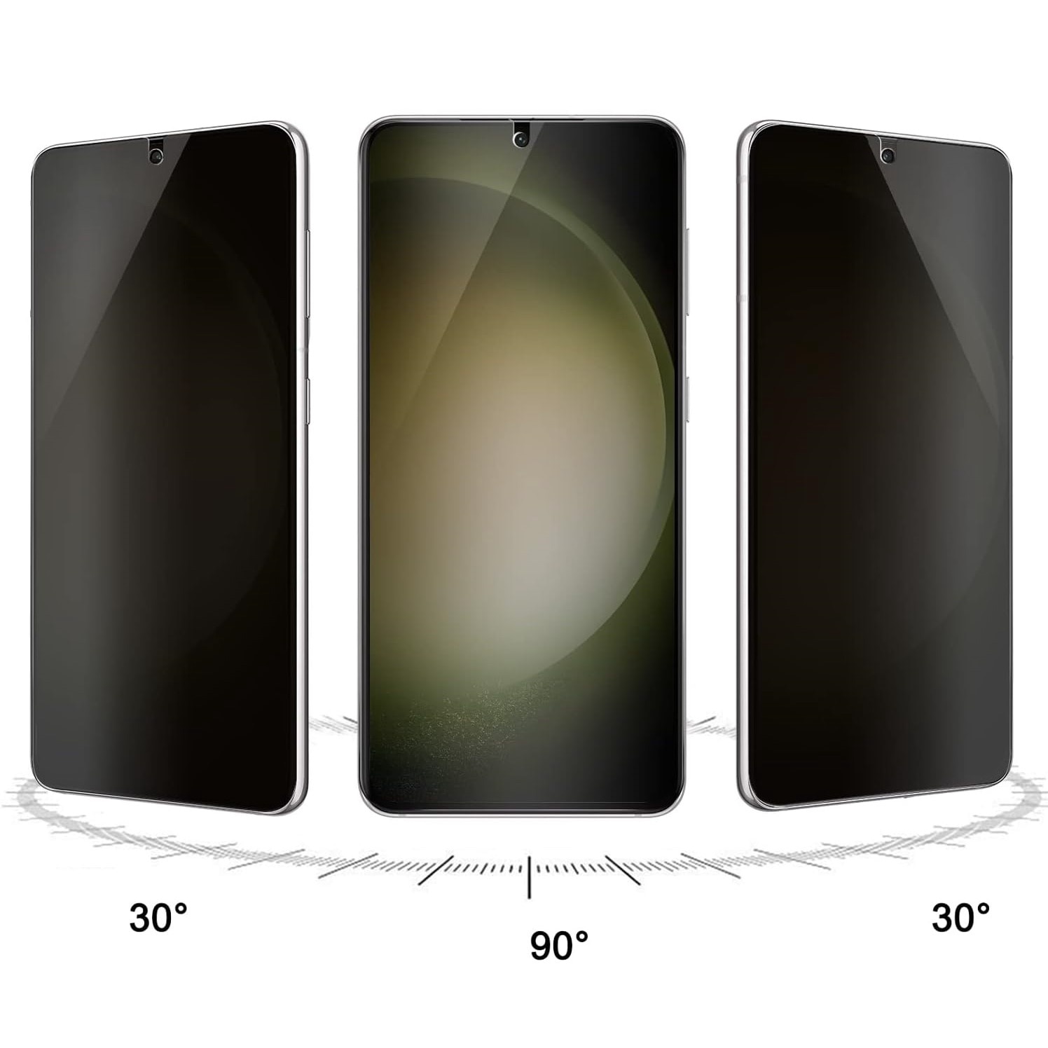 Folie de protectie ecran pentru Samsung Galaxy S26, Privacy Hydrogel din silicon, TPU, Perfect fit, acopera tot ecranul, ISAG