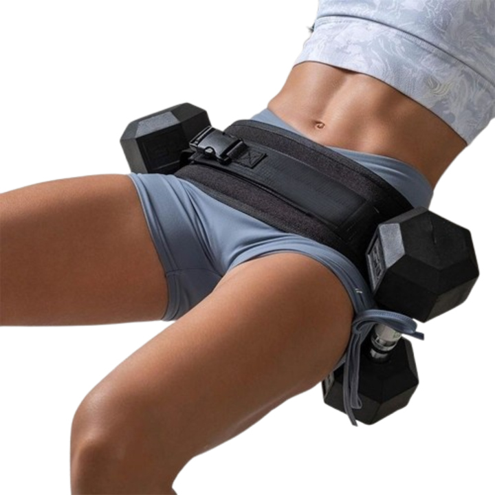 Centura auxiliara de fitness, sold, abdomen, antrenament de forta pentru picioare, unisex, 65*12CM, negru