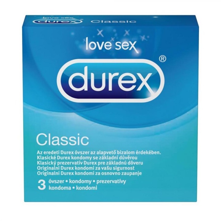 Prezervative Durex Classic, 9 Bucati