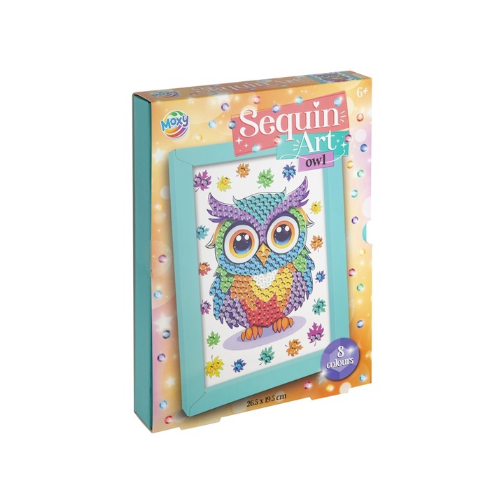 Tablou cu paiete - Bufnita