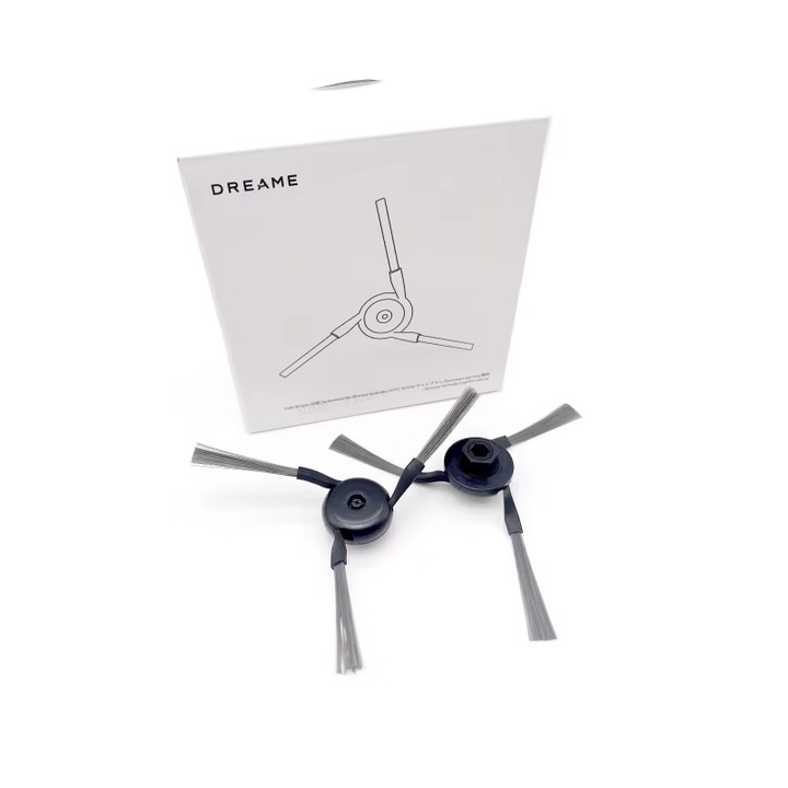 Perii laterale Dreame X40 Ultra\X40 Pro\S30 Pro Ultra, Negru - 2 bucati