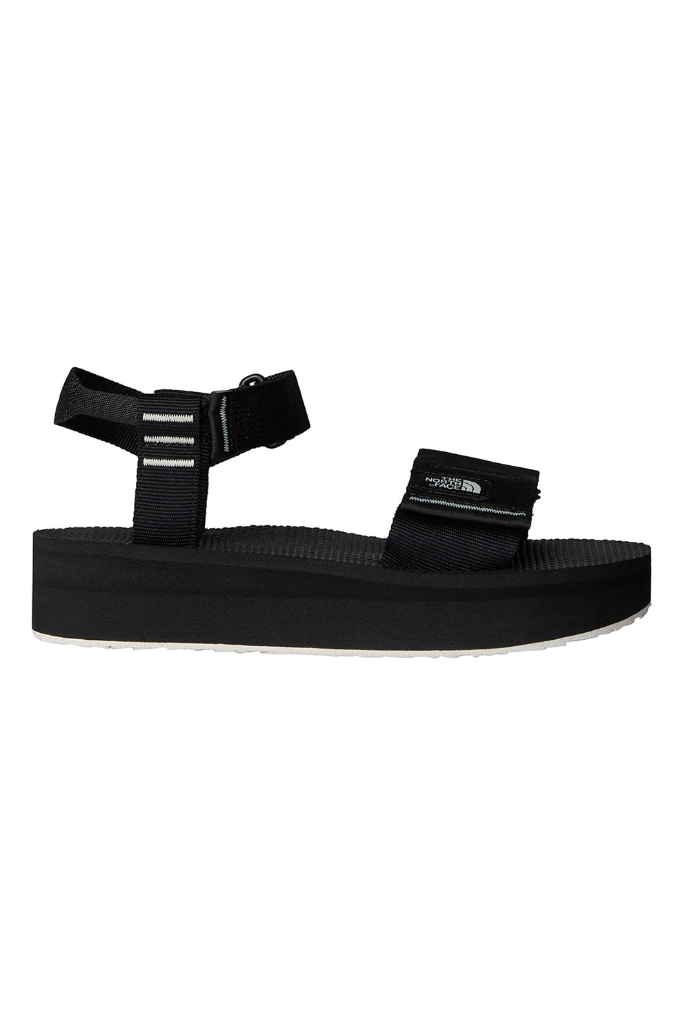 The North Face, Sandale cu talpa flatform si barete cu inchidere velcro Skeena, Negru, 6