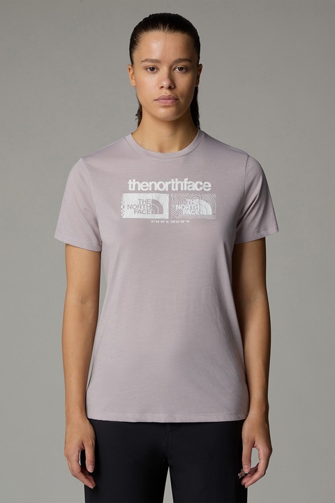 The North Face, Tricou pentru alergare pe teren accidentat Foundation, Lila pal