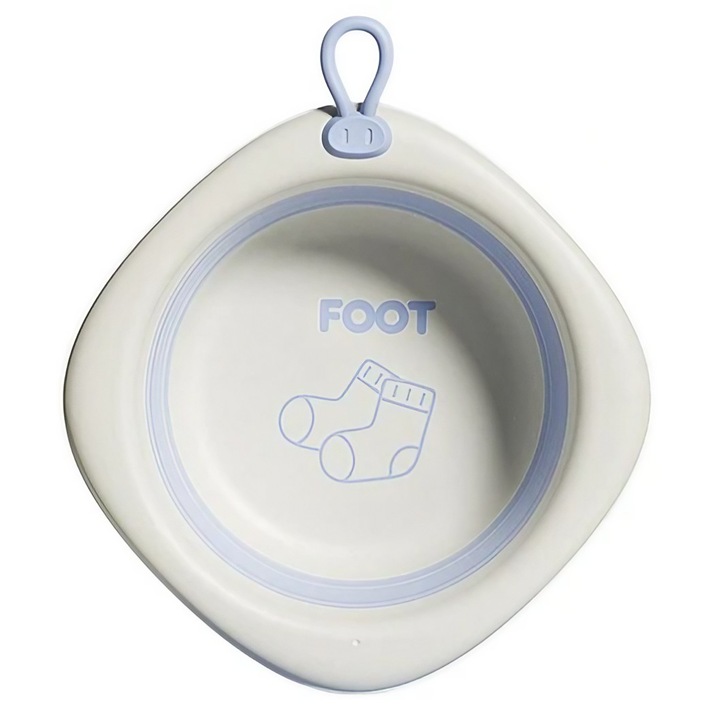 Сгъваема вана за баня за деца, От Fitilomania, Ваничка за бебета, Модел ромб за крака, Лилав, 31.5x31.5x3.5 см, 3Л