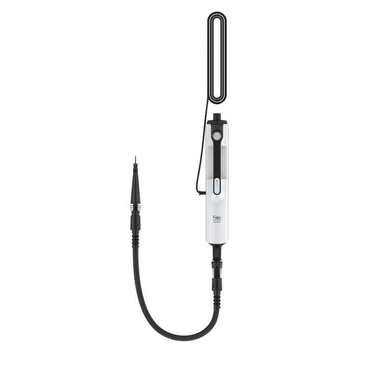 Парочистачка 2 в 1 Fakir Duo Steam, 1400 W, 380 мл резервоар, 15-32 мл/мин, включени 9 аксесоара, Загрява за 15 сек., Бяла