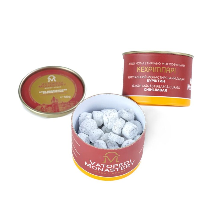 Tamaie Chihlimbar 50 Gr, Manastirea Vatoped, Muntele Athos, Grecia