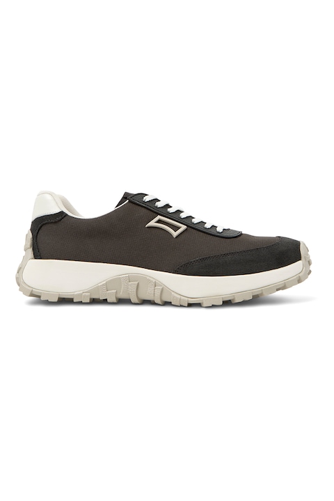 Camper, Pantofi sport cu piele nabuc Drift Trail, Gri inchis