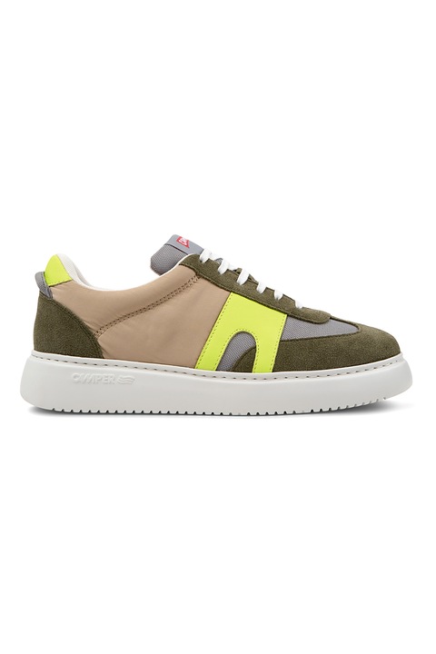 Camper, Runner K21 Sorona® sneaker, Sárga/Khaki