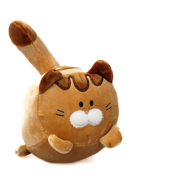 Jucarie plus Pisica Maro, Bestoy, 12 cm